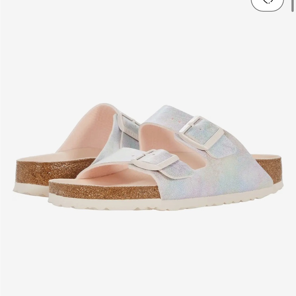 Birkenstock vegan iridescent